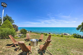 Luxe Waterfront Home on Lake Michigan with Deck